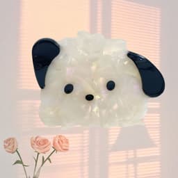 image-PAWSOME PETS NEW YORK Hand-painted Dog Breed Claw Hair Clip #31 | Eco-Friendly