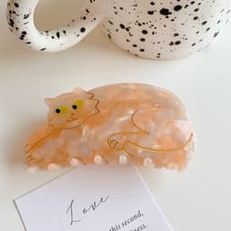 image-PAWSOME PETS NEW YORK Hand-painted Cat Breed Claw Hair Clip #7 | Eco-Friendly