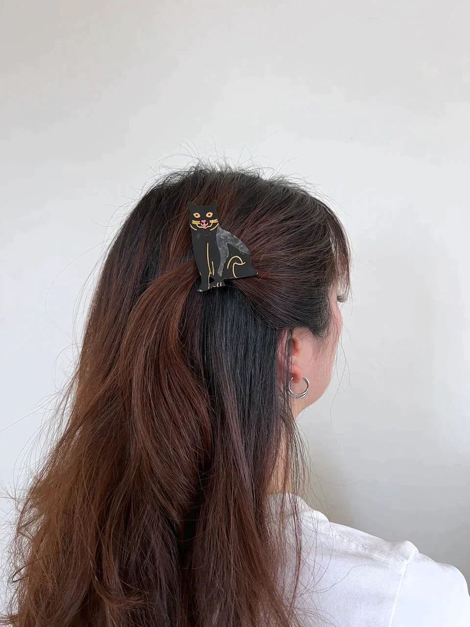 image-PAWSOME PETS NEW YORK Hand-painted Cat Breed Claw Hair Clip #10 | Eco-Friendly