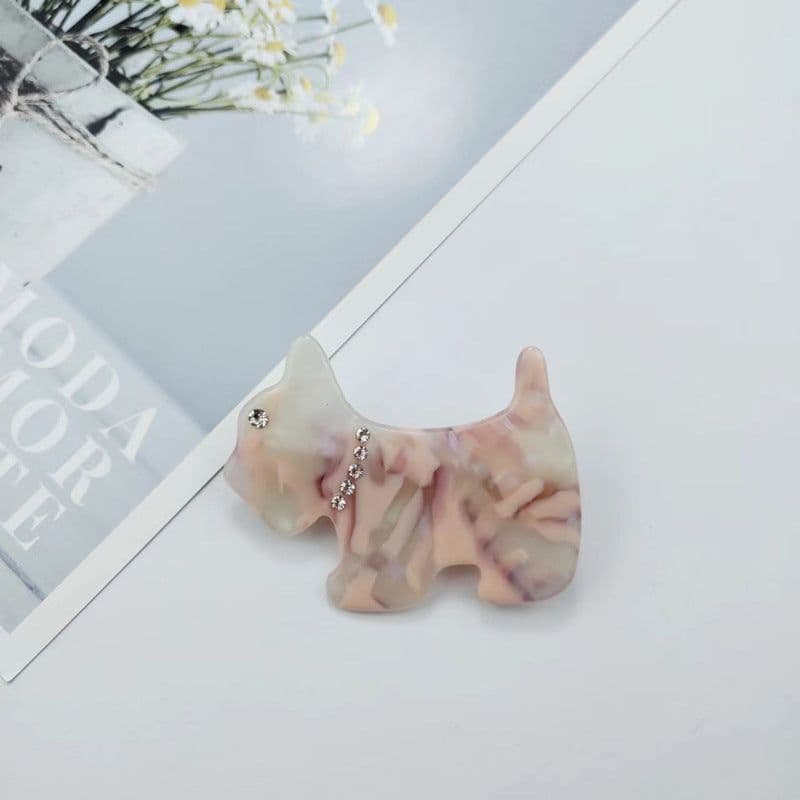 image-PAWSOME PETS NEW YORK Hand-painted Dog Hair Clip #1 | Eco-Friendly