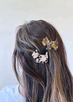 image-PAWSOME PETS NEW YORK Hand-painted Dog Hair Clip #4 | Eco-Friendly