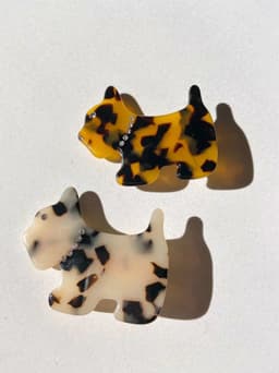 image-PAWSOME PETS NEW YORK Hand-painted Dog Hair Clip #6 | Eco-Friendly
