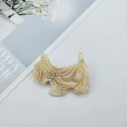 image-PAWSOME PETS NEW YORK Hand-painted Dog Hair Clip all colors | Eco-Friendly