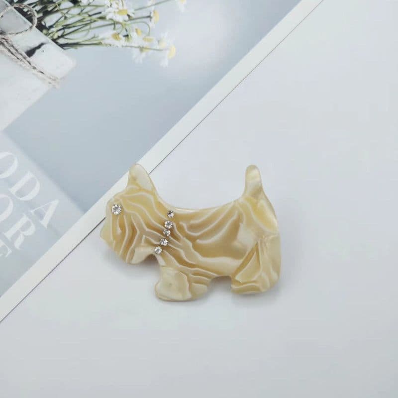 image-PAWSOME PETS NEW YORK Hand-painted Dog Hair Clip all colors | Eco-Friendly
