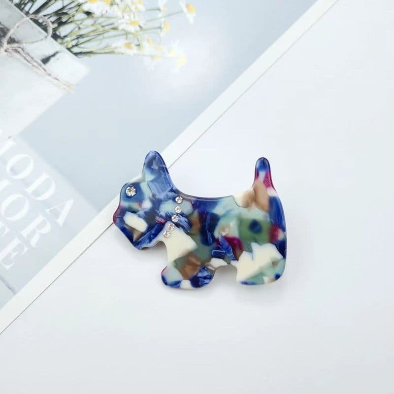 image-PAWSOME PETS NEW YORK Hand-painted Dog Hair Clip all colors | Eco-Friendly