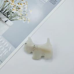 image-PAWSOME PETS NEW YORK Hand-painted Dog Hair Clip all colors | Eco-Friendly