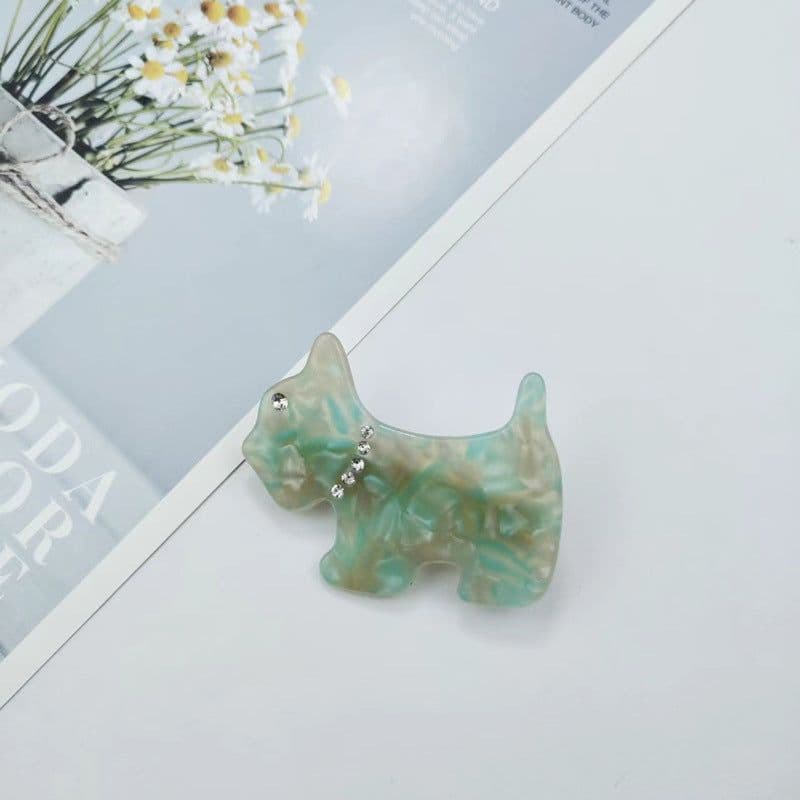 image-PAWSOME PETS NEW YORK Hand-painted Dog Hair Clip all colors | Eco-Friendly