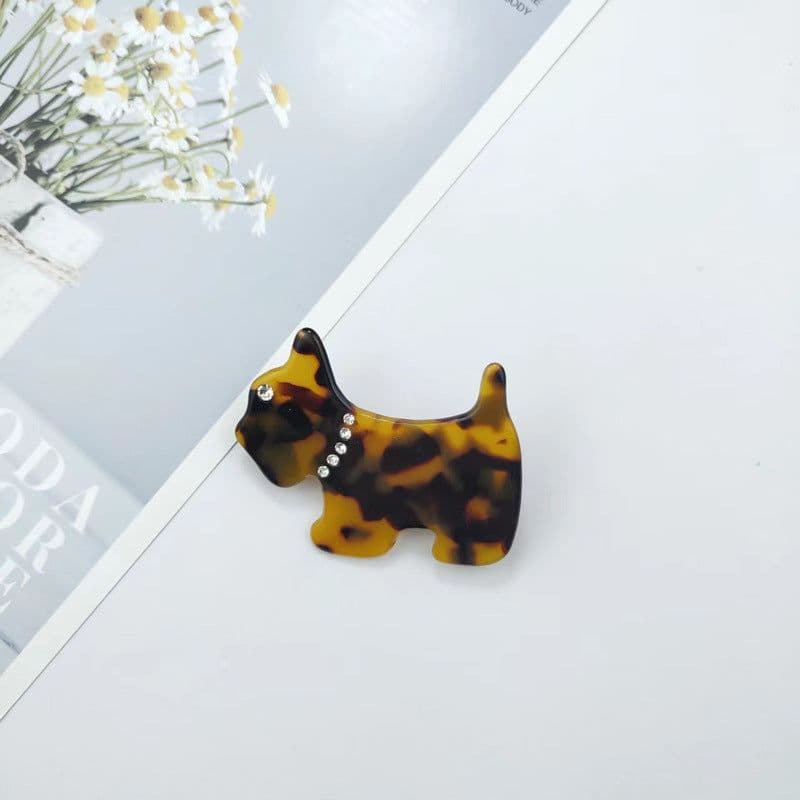 image-PAWSOME PETS NEW YORK Hand-painted Dog Hair Clip all colors | Eco-Friendly