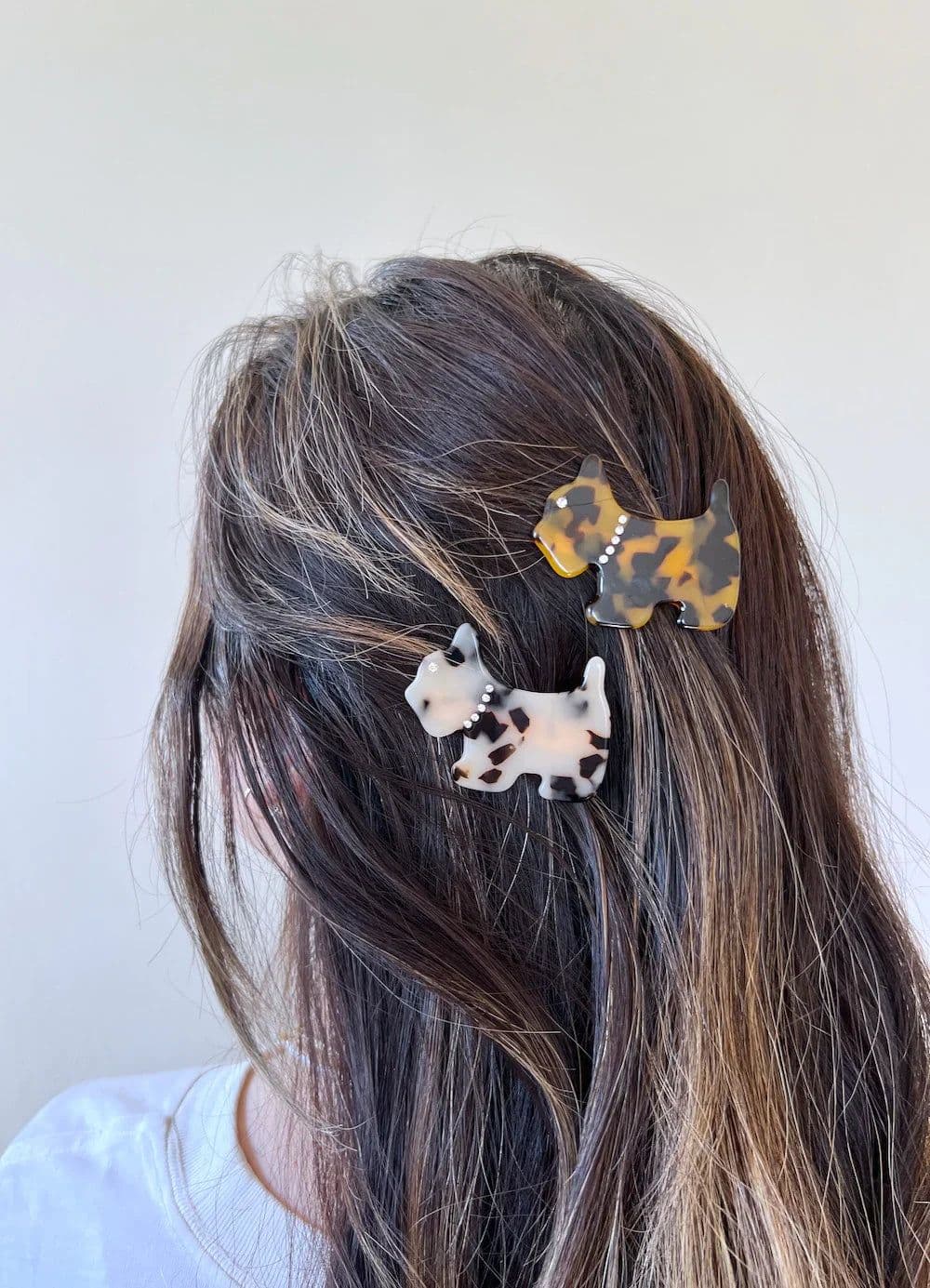 image-PAWSOME PETS NEW YORK Hand-painted Dog Hair Clip all colors | Eco-Friendly