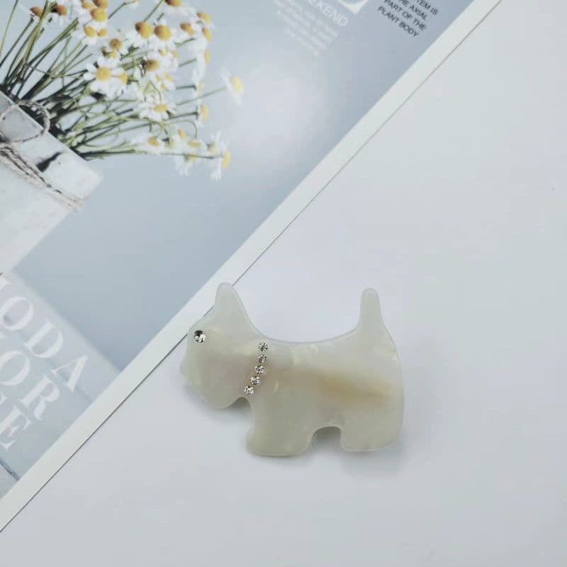 image-PAWSOME PETS NEW YORK Hand-painted Dog Hair Clip all colors | Eco-Friendly