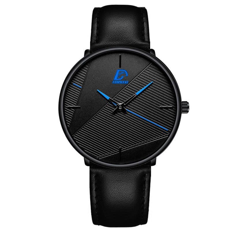 image-DIJANES New Simple Fashion Men's Mesh Belt Watch Men's Business Belt Quartz Performance Wholesale