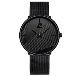 image-DIJANES New Simple Fashion Men's Mesh Belt Watch Men's Business Belt Quartz Performance Wholesale