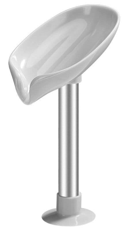 image-Household soap box, toilet soap box, creative draining, non-perforated soap holder box, double laundry soap box