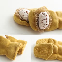 image-21 Autumn and Winter Baby Warm Socks Baby Non-Slip Velvet Thickening Terry-Loop Hosiery Middle-Long Stockings