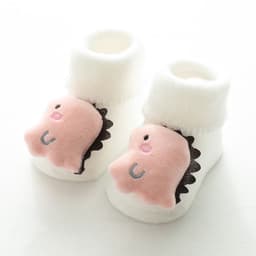 image-21 Autumn and Winter Baby Warm Socks Baby Non-Slip Velvet Thickening Terry-Loop Hosiery Middle-Long Stockings
