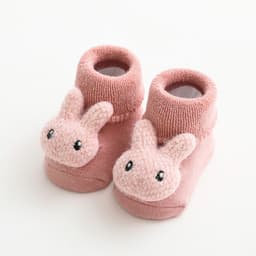 image-21 Autumn and Winter Baby Warm Socks Baby Non-Slip Velvet Thickening Terry-Loop Hosiery Middle-Long Stockings