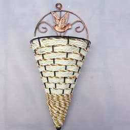 image-Simulation Admiralty willow wall hanging rattan flower vine artificial flower rattan living room wall hanging wall plastic flower artificial flower green plant