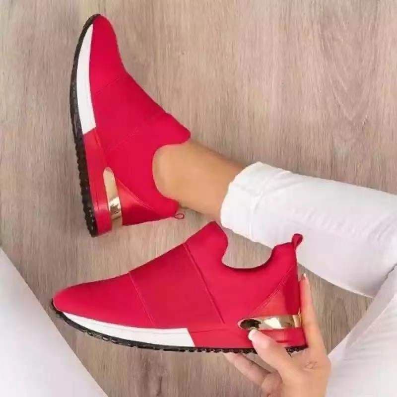 image-2021 spring and autumn new cross-border breathable mesh sports casual shoes lightweight large size foreign trade canvas shoes outdoor shoes