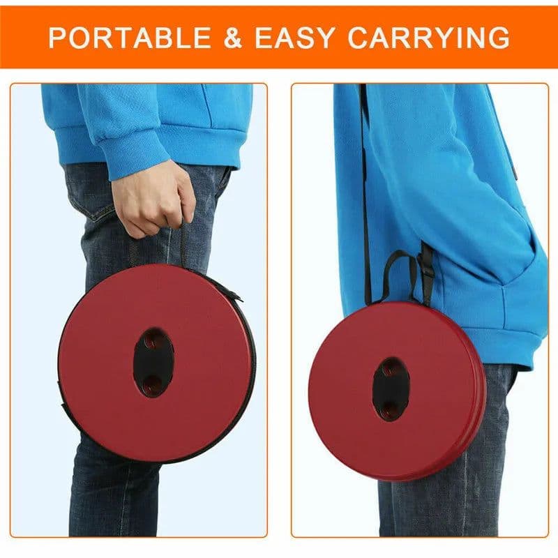 image-Outdoor Furniture Retractable Stool Chairs Portable Stool Lounge Folding Chair Camping Stool Foldable Convenient Fishing Chair