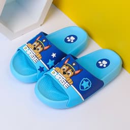 image-Children's slippers summer Wang Wang team boys and children indoor soft bottom household girls princess baby cute sandals and slippers