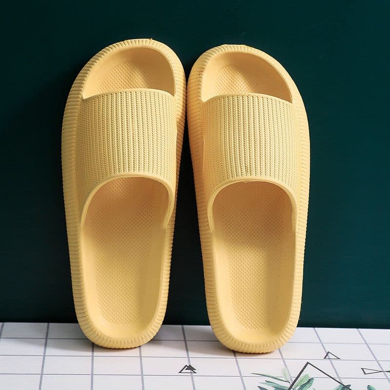 image-Weisheng flip flops male cross-border bathroom couples home drag new feces sense home slippers female summer indoor