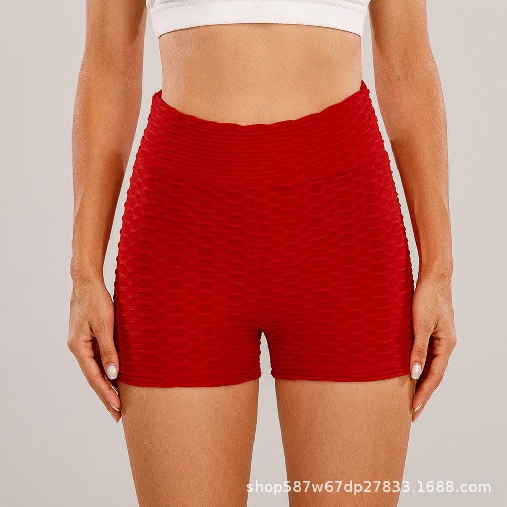 image-2021 summer new leggings women's thin section fashion hip jacquard breathable slim slimming fitness tight high waist