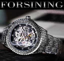 image-Dropshipping Forsining Fully Automatic Men's Watch Men's Mechanical Watch Mechanical Watch