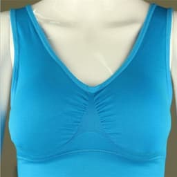 image-Women Yoga Tank Tops Sports Bra Workout Fitness Running Crop Top