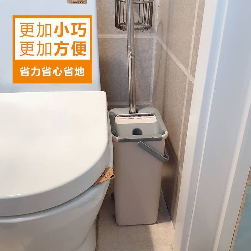 image-The new manufacturer's new scraper flat mop lazy hand-washing mop household wet and dry mop spot