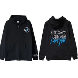 image-Stray Kids sweater album I am YOU concert with the same Korean version of the hooded cardigan sweater jacket for men and women