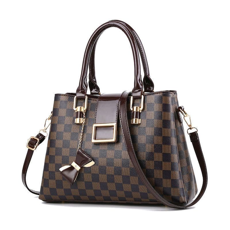 image-Atmospheric lady bag 2021 summer new fashion middle-aged female bag mother one shoulder messenger retro portable big bag
