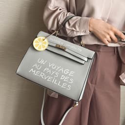 image-New wild women's bag trend PU bag simple Kelly letter handbag fashion casual shoulder Messenger bag wholesale
