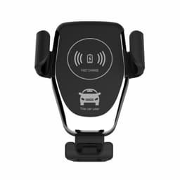 image-Q12 Wireless Car Phone Holder Charger 10W Gravity Induction Cross-border Shipping Manufacturers Wholesale Printing Pattern