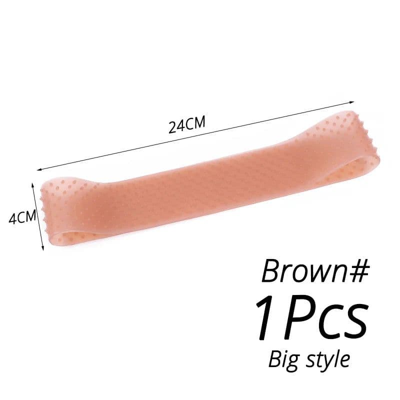 image-Silicon Wig Band Elastic Wig Grip Brown Transparent Black Headband For Fix Wigs Beige Hair Band Without Gel Or Glue Non Slip