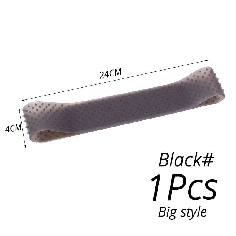 image-Silicon Wig Band Elastic Wig Grip Brown Transparent Black Headband For Fix Wigs Beige Hair Band Without Gel Or Glue Non Slip