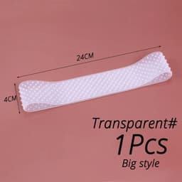 image-Silicon Wig Band Elastic Wig Grip Brown Transparent Black Headband For Fix Wigs Beige Hair Band Without Gel Or Glue Non Slip