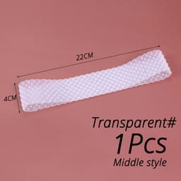 image-Silicon Wig Band Elastic Wig Grip Brown Transparent Black Headband For Fix Wigs Beige Hair Band Without Gel Or Glue Non Slip