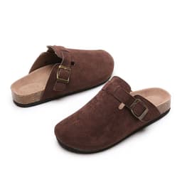 image-Baotou slippers female couple cork drag wish cross-border large size foreign trade Roman shoes casual half drag lazy shoes tide