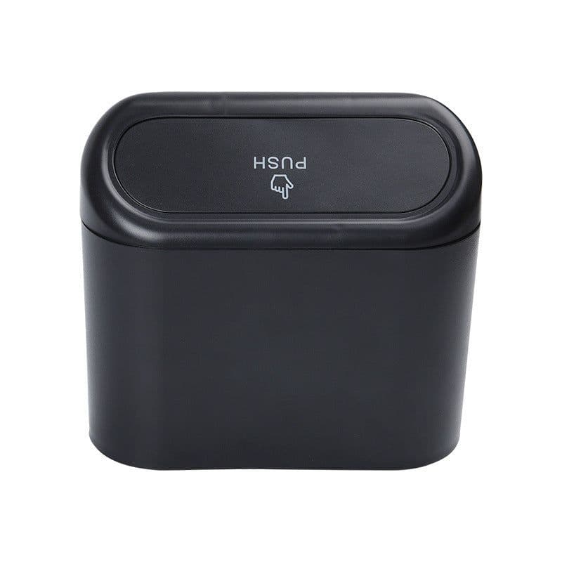 image-Car flip trash can hanging bucket seat back car door mini portable storage storage box garbage umbrella bucket