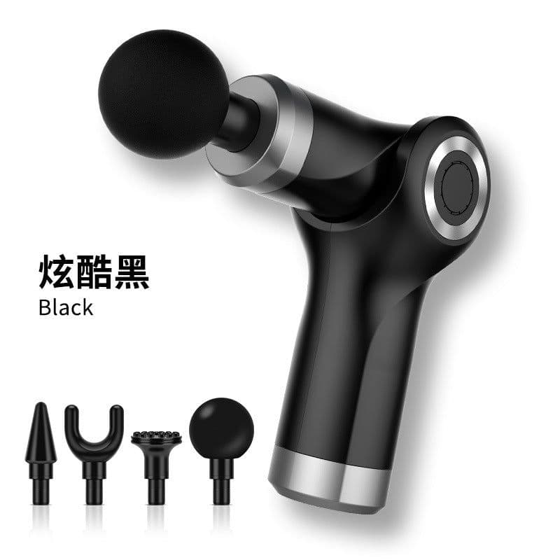image-Mini Pocket Fascia Gun Fitness Equipment Relaxation Muscle Massager Cervical Spine Massager Household Electric Massage Gun