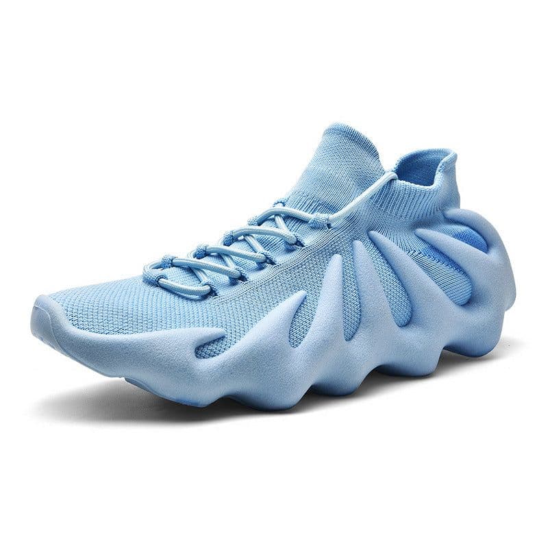 image-Foreign trade large size Putian factory breathable high elastic men's shoes Grandpa same coconut shoes trend fashion running shoes 450