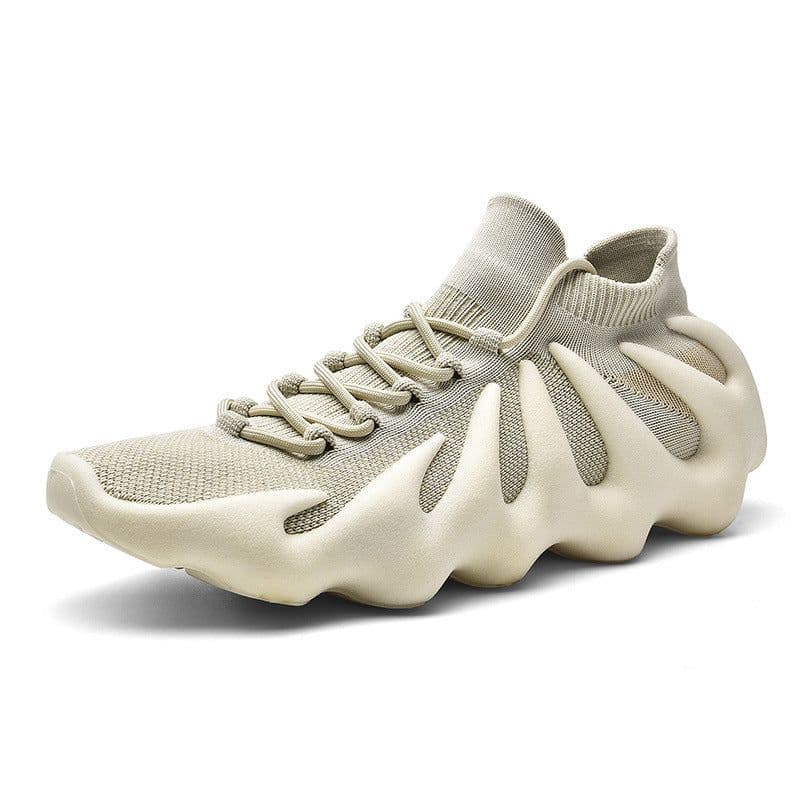 image-Foreign trade large size Putian factory breathable high elastic men's shoes Grandpa same coconut shoes trend fashion running shoes 450