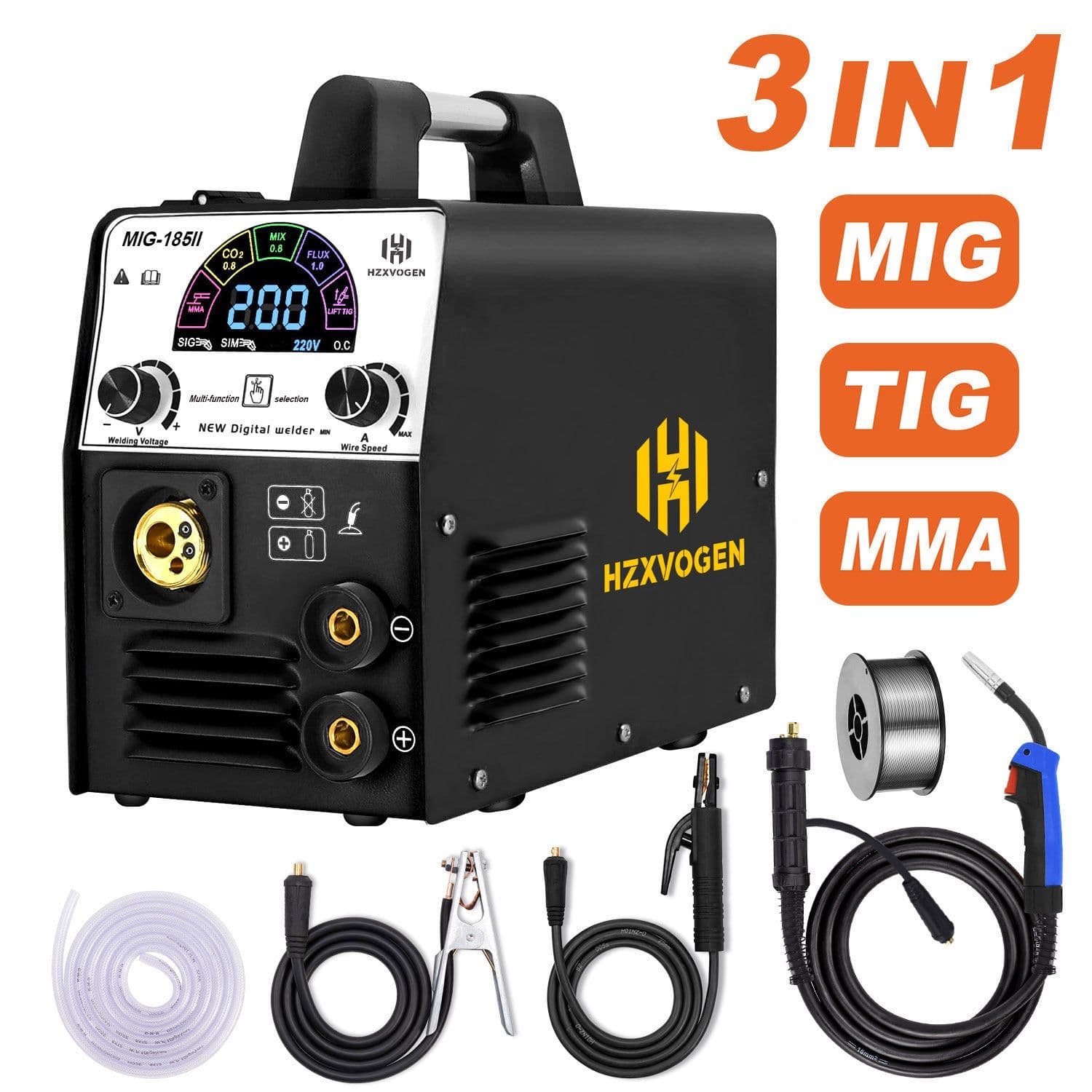 image-HITBOX two protection welding 220V airless self-protection welding belt welding machine