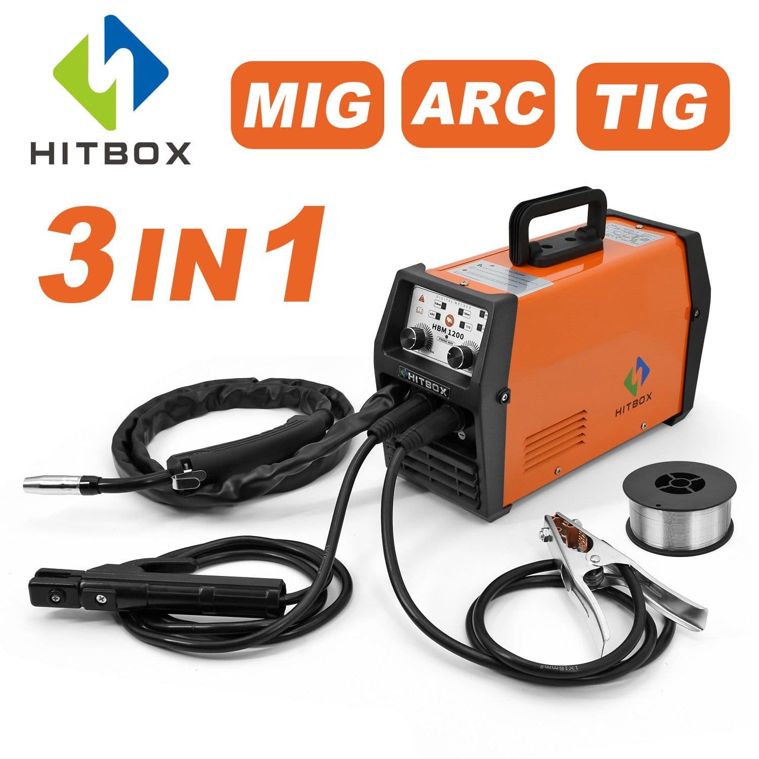 image-HITBOX two protection welding 220V airless self-protection welding belt welding machine