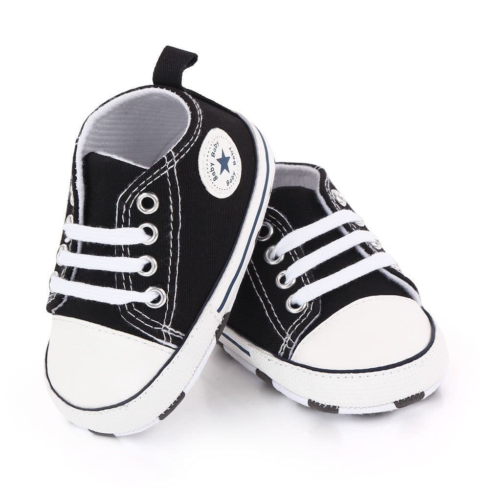 image-Baby shoes spring and autumn baby shoes soft bottom star canvas toddler shoes baby shoes wholesale 2486 total