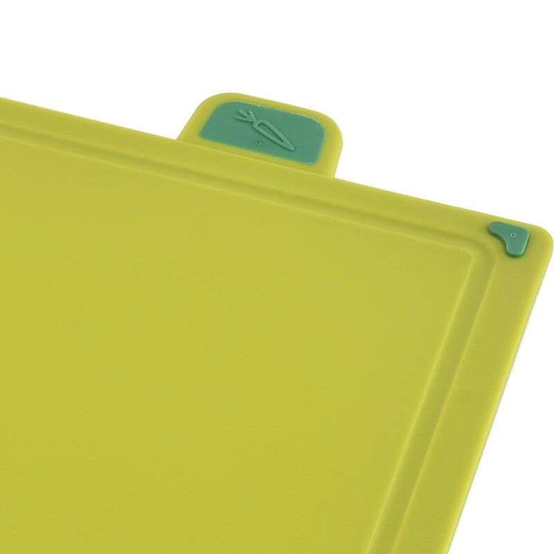image-Plastic sorting cutting board 4-piece set of household baby supplementary food cutting fruit cutting board kitchen cutting vegetable sorting cutting board set