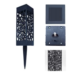 image-Cross-border path light solar lawn light garden light guide garden light outdoor plug-in hollow light