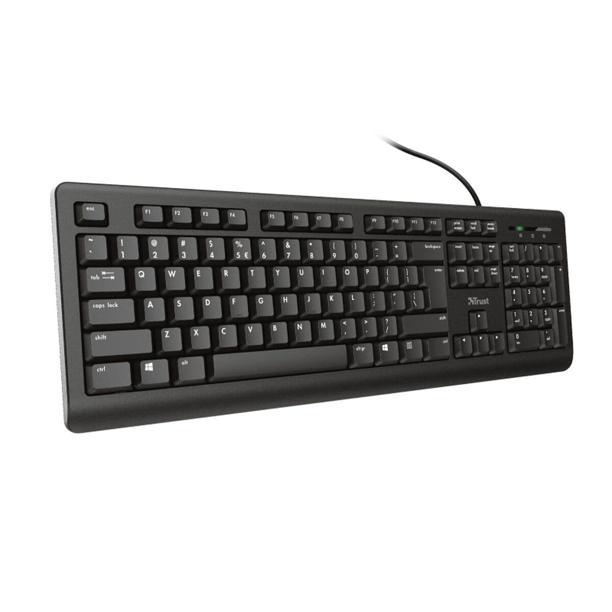 image-Keyboard Trust Primo Qwerty Portuguese Black