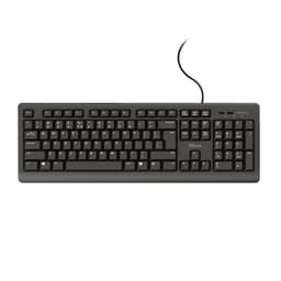 image-Keyboard Trust Primo Qwerty Portuguese Black