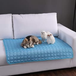 image-Summer pet mat, pet ice mat, dog mat, kennel dog mat, pet ice silk mat, cat cool mat, pet supplies